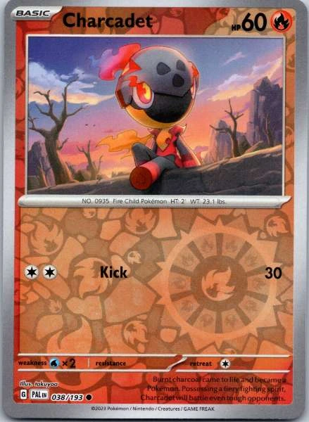 Charcadet - Paldea Evolved #038/193