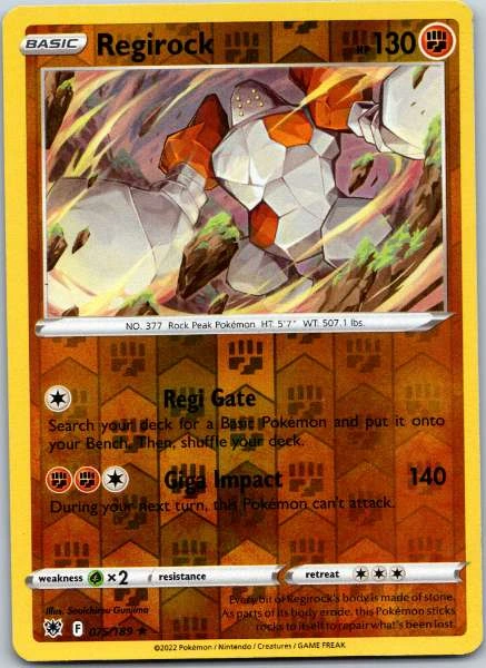 Regirock - Astral Radiance #075/189