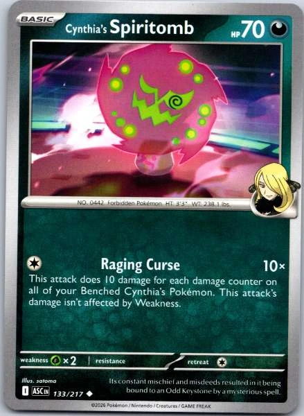 Cynthia's Spiritomb - Ascended Heroes #133/217