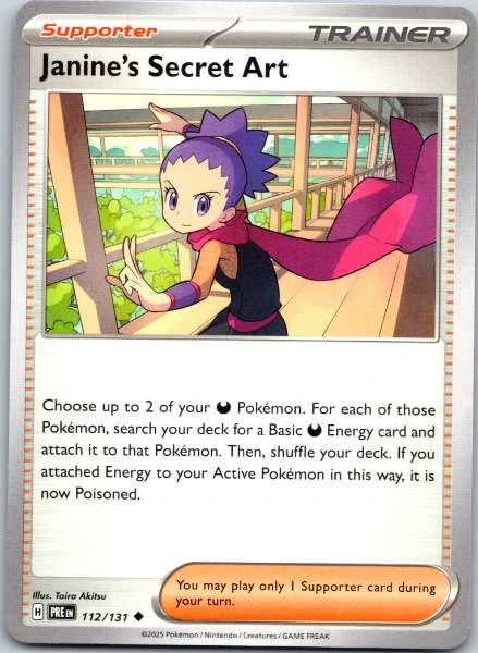Janine's Secret Art - Prismatic Evolutions #112/131