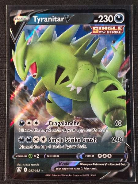 Tyranitar V - Battle Styles #097/163