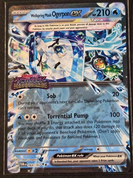 Wellspring Mask Ogerpon ex - Twilight Masquerade #064/167