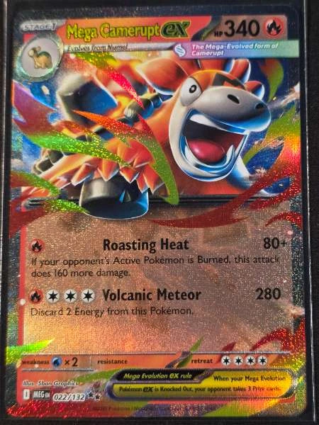 M Camerupt EX - Mega Evolution #022/132