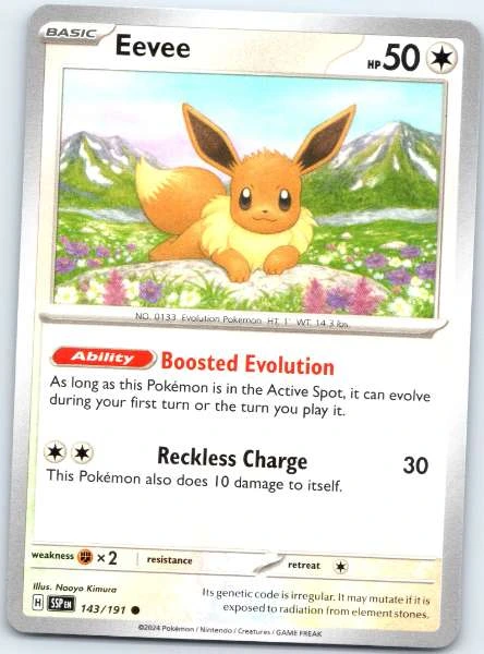Eevee - Surging Sparks #143/191