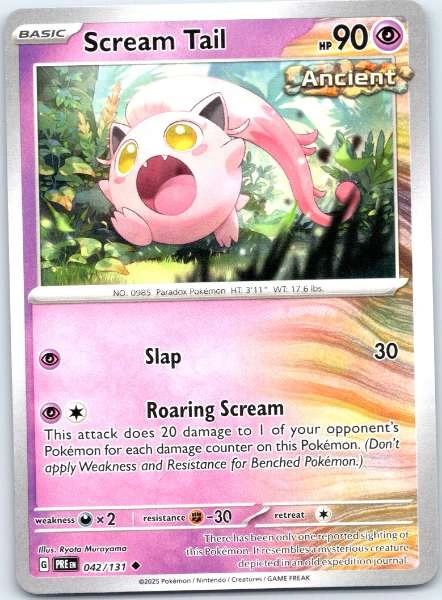 Scream Tail - Prismatic Evolutions #042/131