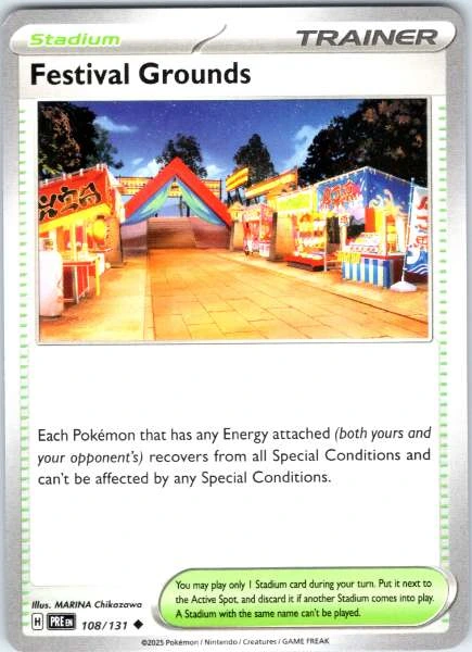 Festival Grounds - Prismatic Evolutions #108/131
