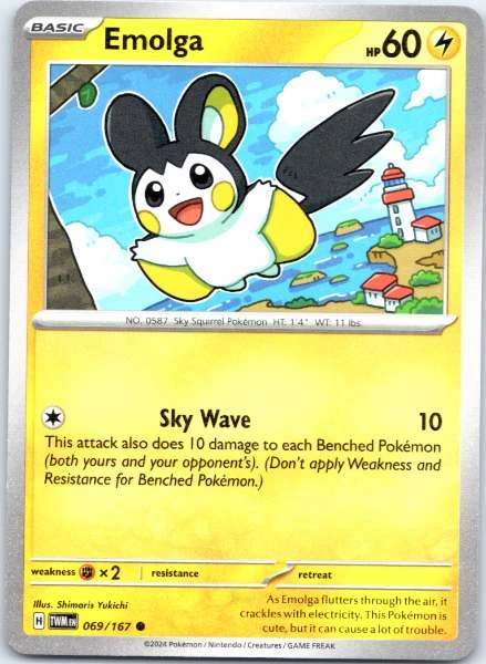 Emolga - Twilight Masquerade #069/167