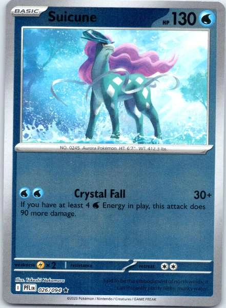 Suicune - Phantasmal Flames #026/094