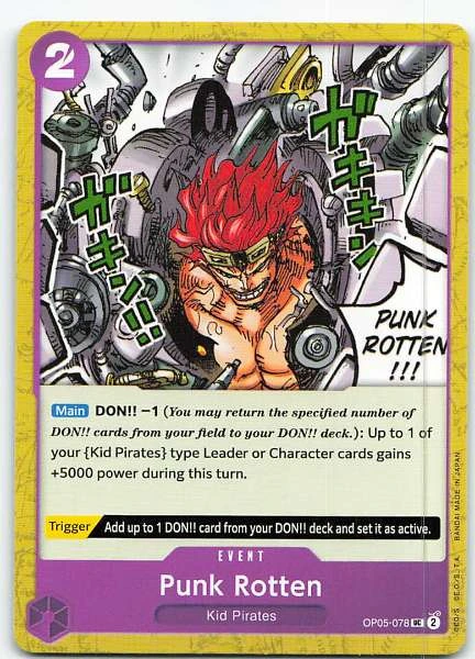 Punk Rotten - Awakening of the New Era #OP05-078