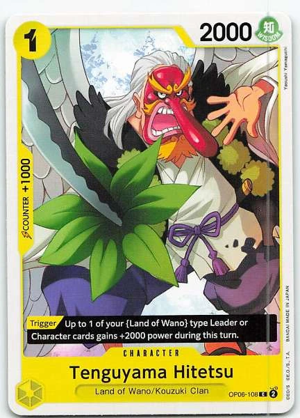 Tenguyama Hitetsu - Wings of the Captain #OP06-108
