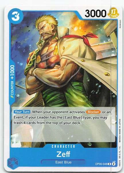 Zeff - Wings of the Captain #OP06-048