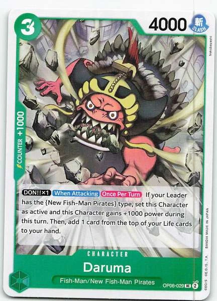 Daruma - Wings of the Captain #OP06-029