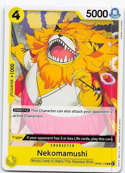 Nekomamushi - Wings of the Captain #OP06-110