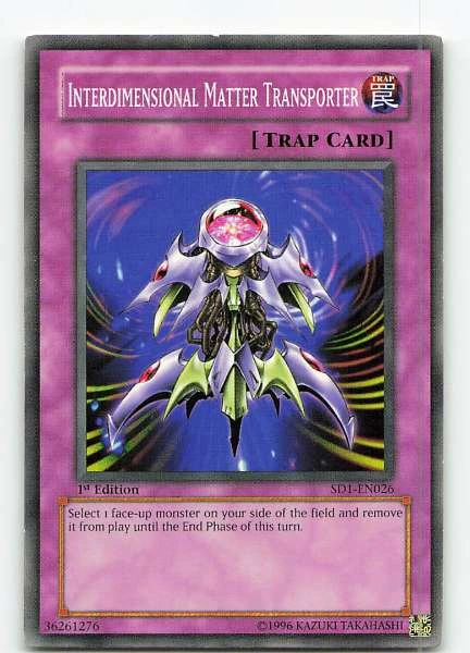 Interdimensional Matter Transporter - Dragon's Roar #SD1-EN026