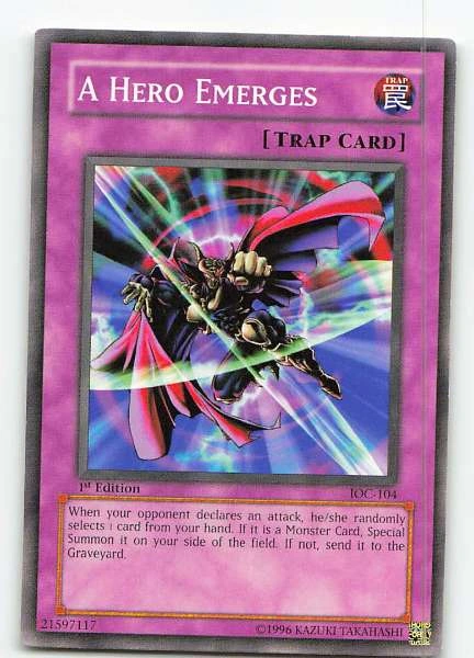 A Hero Emerges - Invasion of Chaos #IOC-104