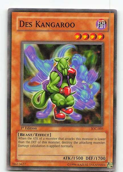 Des Kangaroo - Invasion of Chaos #IOC-005