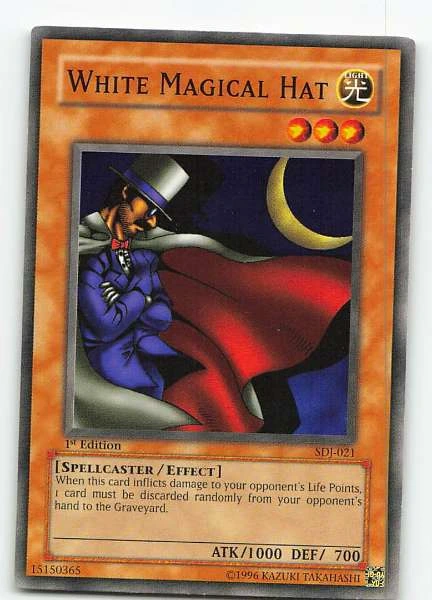 White Magical Hat - Starter Deck: Joey #SDJ-021