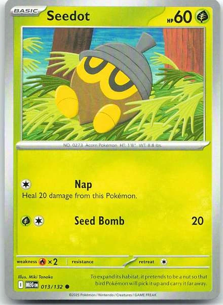 Seedot - Mega Evolution #013/132