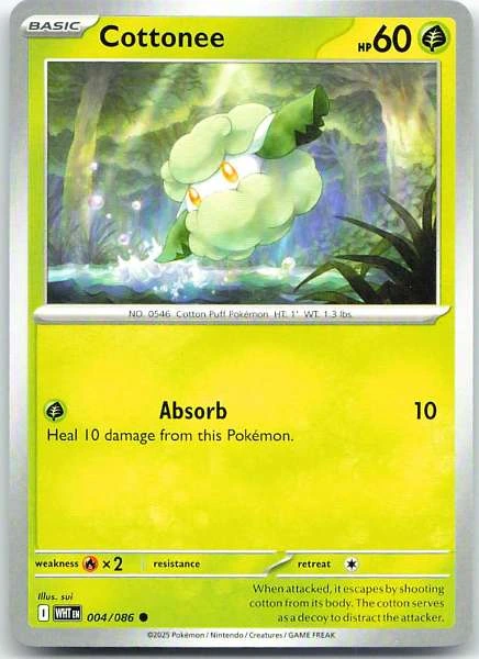 Cottonee - White Flare #004/086