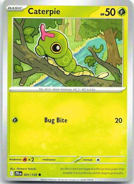Caterpie - Journey Together #001/159