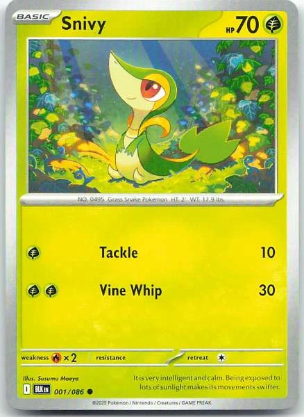 Snivy - Black Bolt #001/086