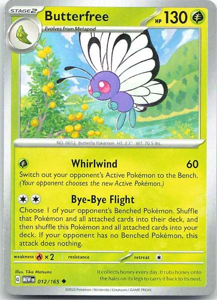 Butterfree - 151 #012/165