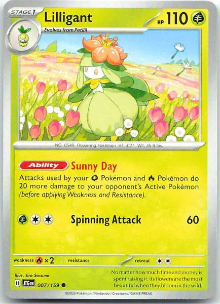 Lilligant - Journey Together #007/159