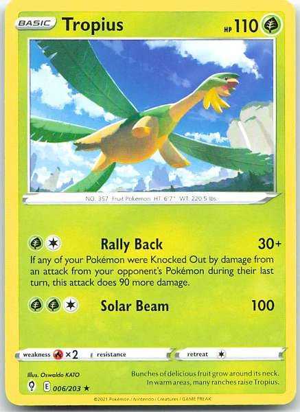 Tropius - Evolving Skies #006/203