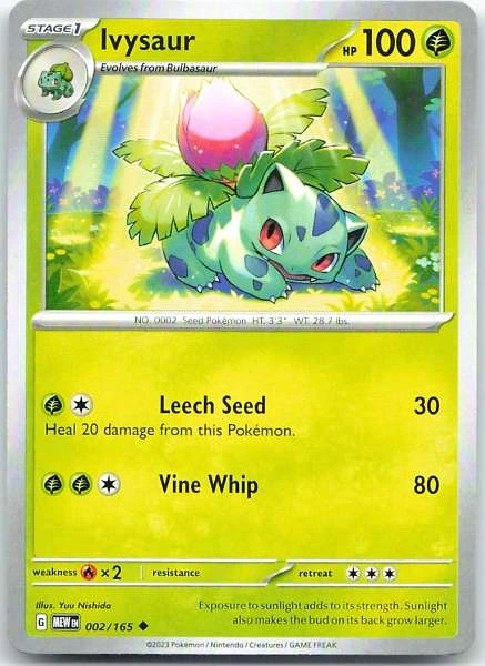 Ivysaur - 151 #002/165