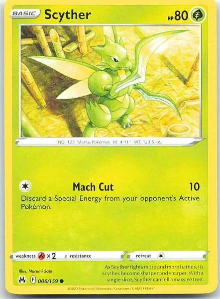 Scyther - Crown Zenith #006/159