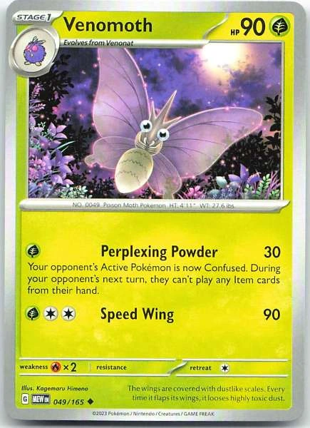 Venomoth - 151 #049/165