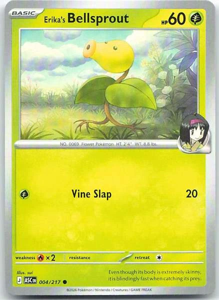 Erika's Bellsprout - Ascended Heroes #004/217