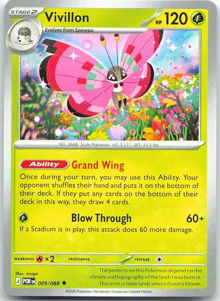 Vivillon - Perfect Order #009/088
