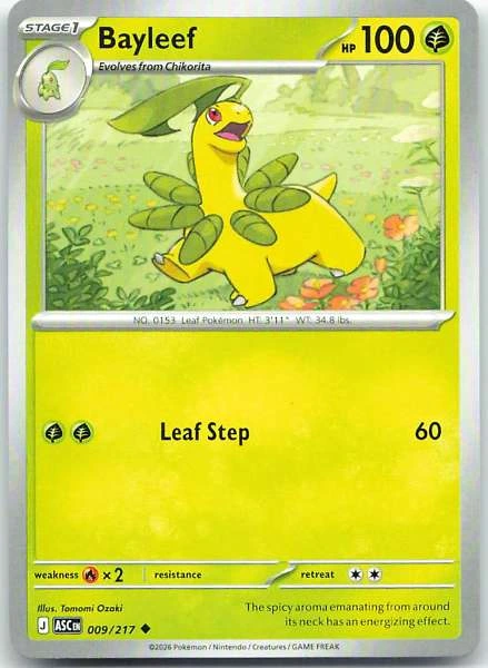 Bayleef - Ascended Heroes #009/217