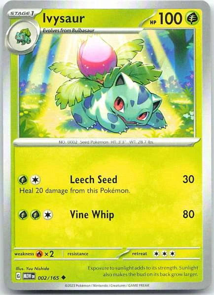 Ivysaur - Scarlet & Violet 151 #002/165