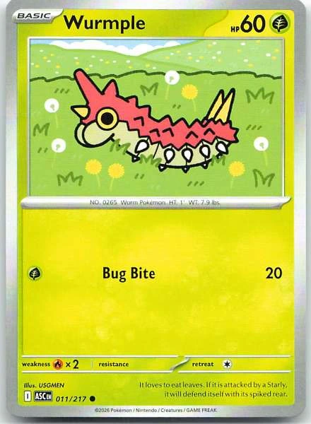Wurmple #011/217