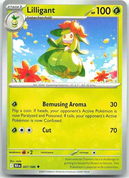 Lilligant #007/086