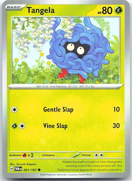 Tangela - Twilight Masquerade #001/167