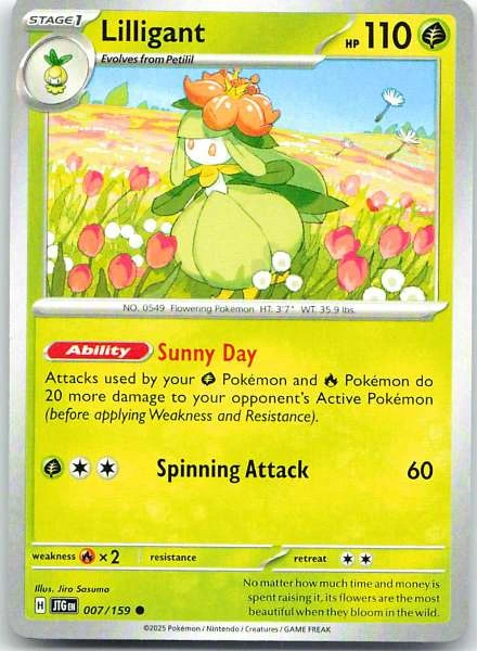 Lilligant - Journey Together #007/159