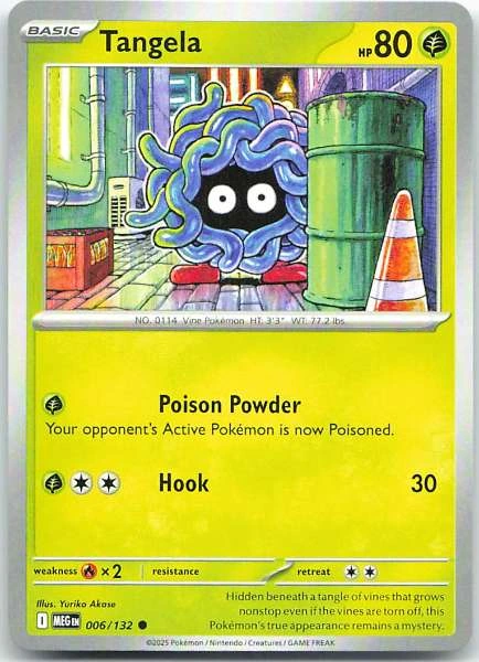 Tangela - Mega Evolutions #006/132