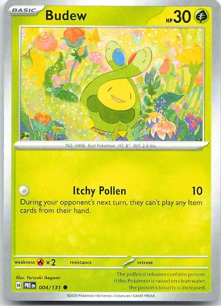 Budew - Prismatic Evolutions #004/131