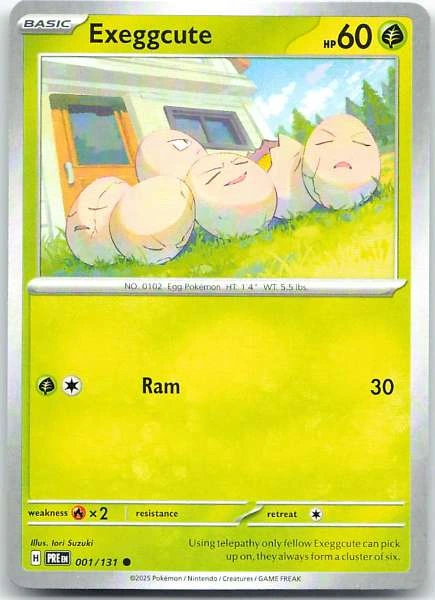 Exeggcute - Prismatic Evolutions #001/131