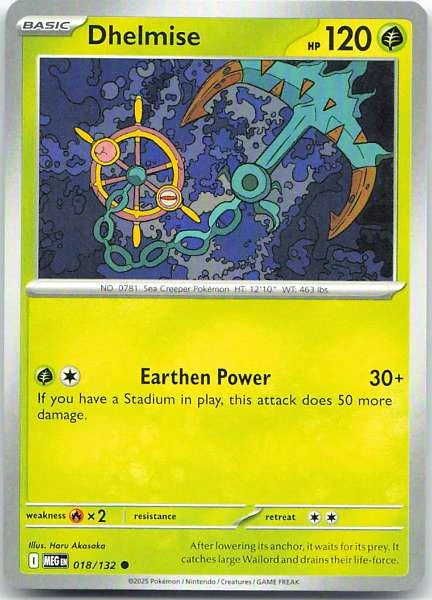 Dhelmise - Mega Evolution #018/132