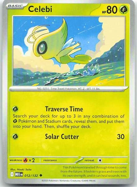 Celebi - Mega Evolutions #012/132