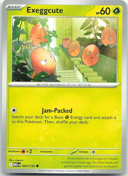 Exeggcute - Mega Evolution #004/132