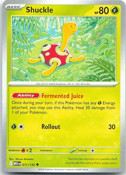 Shuckle - Mega Evolution #011/132