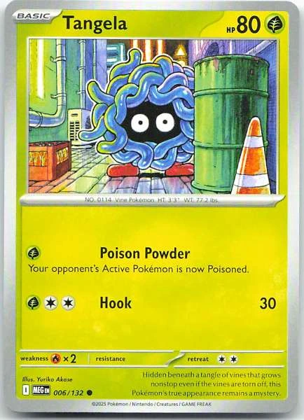 Tangela - Mega Evolution #006/132