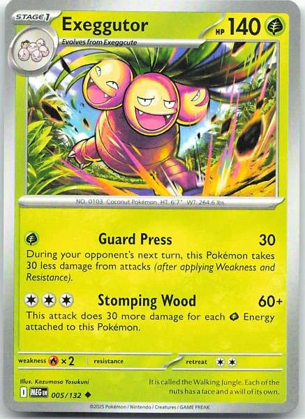 Exeggutor - Mega Evolution #005/132