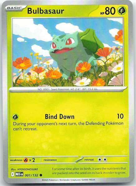 Bulbasaur - 151 #001/132
