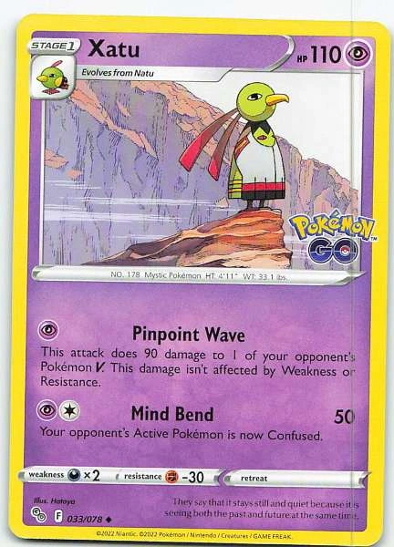 Xatu - Pokemon GO #033/078